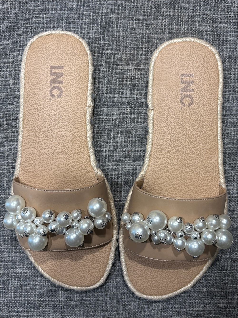INC Majorie Espadrille Flat Sandals